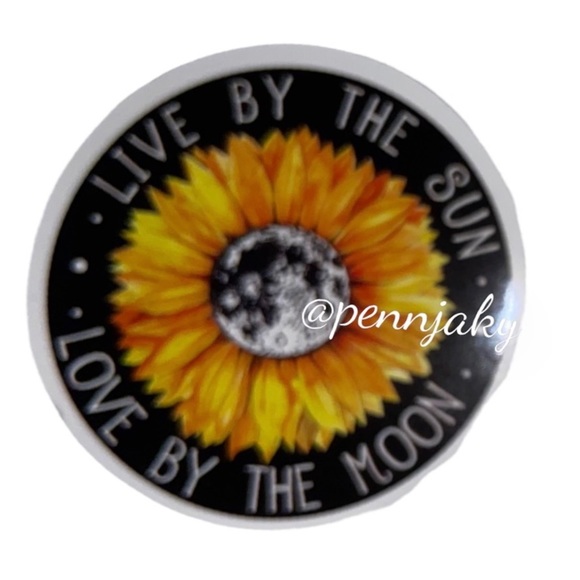 SUNFLOWER lovers sticker for water bottles laptops cards crafts laptop etc - Picture 2 of 4